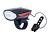 Lanterna Farol Led Bike C/ Buzina Bicicleta Recarregável Usb 7588